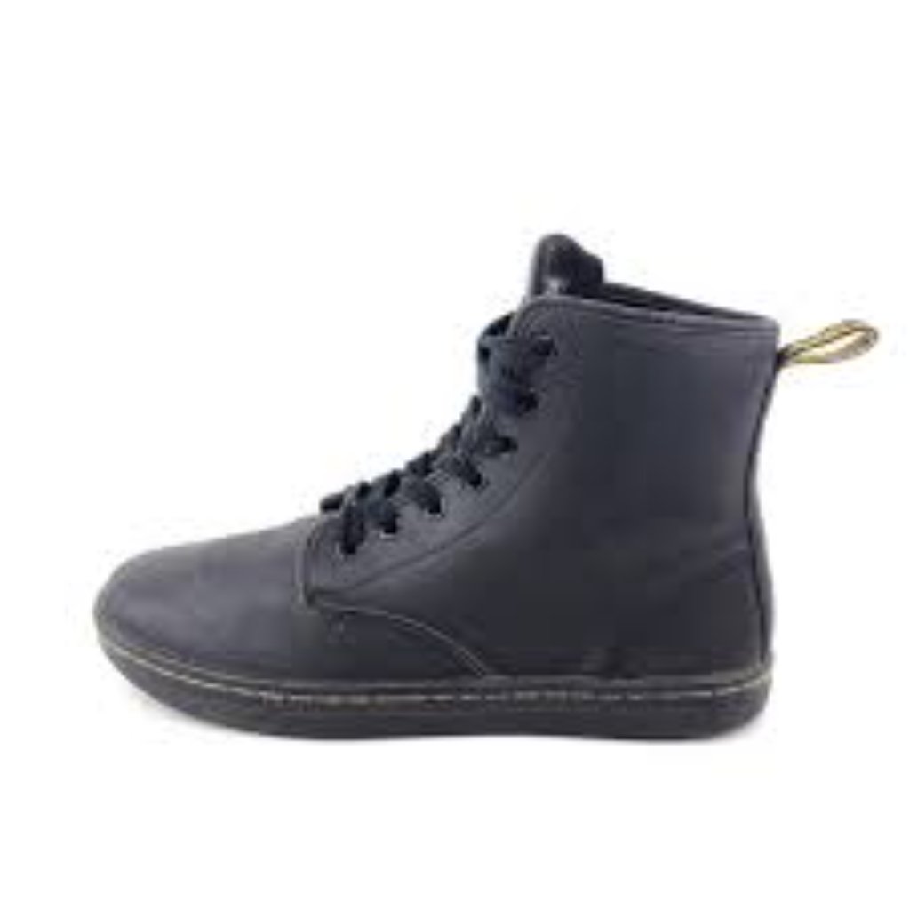 Dr. Martens Women's Black Shoreditch Canvas Lace Up Ankle Chukka Boot Size 8